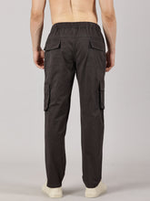 Load image into Gallery viewer, Relaxed Fit Cargos Charcoal Grey