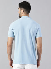 Load image into Gallery viewer, Everyday Powder Blue Polo T-Shirt