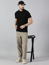 Load image into Gallery viewer, Everyday Black Polo T-Shirt