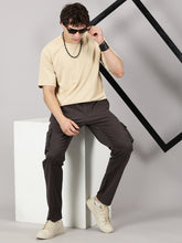 Load image into Gallery viewer, Relaxed Fit Cargos Charcoal Grey