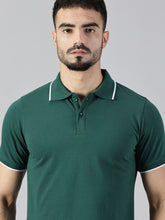 Load image into Gallery viewer, Everyday Green Polo T-Shirt