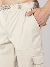 Load image into Gallery viewer, Relaxed Fit Cargos Oatmeal