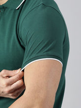 Load image into Gallery viewer, Everyday Green Polo T-Shirt