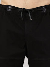 Load image into Gallery viewer, Relaxed Fit Cargos Black