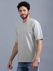 Heavyweight Oversize Solid T-Shirt Space Grey