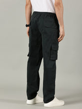 Load image into Gallery viewer, Relaxed Fit Cargos Moss Green