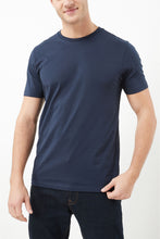 Load image into Gallery viewer, Pack of 4 T-shirts Black, Olive, White and Navy Blue.
