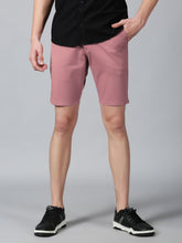 Load image into Gallery viewer, Onion Pink stretch men chino shorts