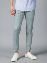 Load image into Gallery viewer, Everyday Classic Mint Blue Stretch Men Chinos