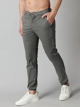 Load image into Gallery viewer, Steel Grey Twill joggers