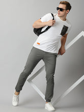 Load image into Gallery viewer, Steel Grey Twill joggers