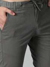 Load image into Gallery viewer, Steel Grey Twill joggers