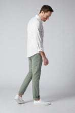 Load image into Gallery viewer, An Everyday Classic Light Green Stretch Men Chinos - Mark Morphy