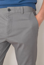 Load image into Gallery viewer, An Everyday Classic Grey Stretch Men Chinos