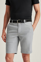Load image into Gallery viewer, Ash Grey stretch men chino shorts