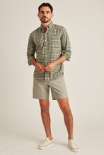 Load image into Gallery viewer, Light Green stretch men chino shorts