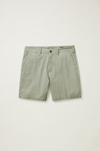 Load image into Gallery viewer, Light Green stretch men chino shorts