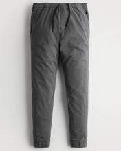 Load image into Gallery viewer, Steel Grey Twill joggers