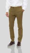Load image into Gallery viewer, An Everyday Classic Moss Green Stretch Men Chinos