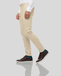 An Everyday Classic Stone Stretch Men Chinos - Mark Morphy