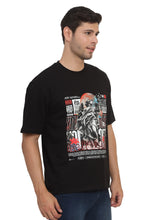 Load image into Gallery viewer, Heavyweight Oversize Graphic T-Shirt Black
