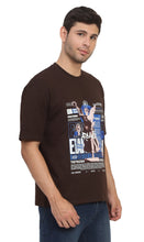 Load image into Gallery viewer, Heavyweight Oversize Graphic T-Shirt Brown
