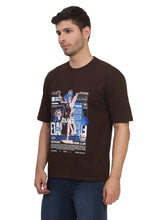 Load image into Gallery viewer, Heavyweight Oversize Graphic T-Shirt Brown
