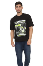 Load image into Gallery viewer, Heavyweight Oversize Graphic T-Shirt Black
