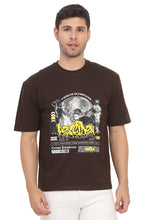 Load image into Gallery viewer, Heavyweight Oversize Graphic T-Shirt Brown
