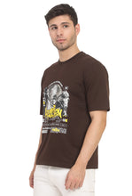 Load image into Gallery viewer, Heavyweight Oversize Graphic T-Shirt Brown
