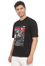 Load image into Gallery viewer, Heavyweight Oversize Graphic T-Shirt Black
