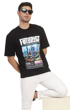 Load image into Gallery viewer, Heavyweight Oversize Graphic T-Shirt Black
