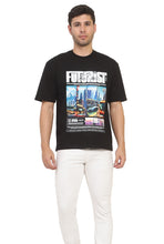 Load image into Gallery viewer, Heavyweight Oversize Graphic T-Shirt Black
