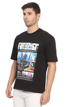 Load image into Gallery viewer, Heavyweight Oversize Graphic T-Shirt Black
