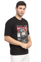 Load image into Gallery viewer, Heavyweight Oversize Graphic T-Shirt Black
