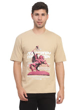 Load image into Gallery viewer, Heavyweight Oversize Graphic T-Shirt Beige
