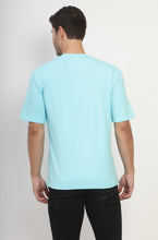 Load image into Gallery viewer, Heavyweight Oversize Solid T-Shirt Ocean Blue
