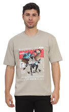 Load image into Gallery viewer, Heavyweight Oversize Graphic T-Shirt Beige
