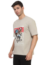 Load image into Gallery viewer, Heavyweight Oversize Graphic T-Shirt Beige
