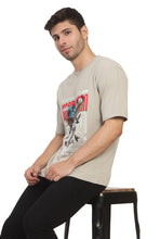 Load image into Gallery viewer, Heavyweight Oversize Graphic T-Shirt Beige
