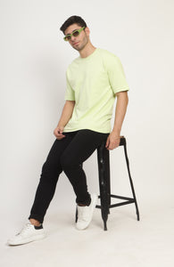 Heavyweight Oversize Solid T-Shirt Sage Green