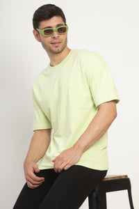 Heavyweight Oversize Solid T-Shirt Sage Green