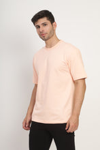 Load image into Gallery viewer, Heavyweight Oversize Solid T-Shirt Peach
