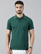 Load image into Gallery viewer, Everyday Green Polo T-Shirt
