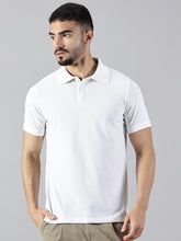 Load image into Gallery viewer, Everyday White Polo T-Shirt
