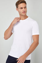 Load image into Gallery viewer, Pack of 4 Bestseller T-shirts Black, Olive, White and Navy Blue.
