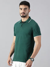 Load image into Gallery viewer, Everyday Green Polo T-Shirt
