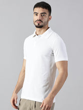 Load image into Gallery viewer, Everyday White Polo T-Shirt
