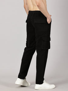 Pack of 2 Relaxed Fit Cargos Charcoal Grey m& Oatmeal