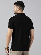 Load image into Gallery viewer, Everyday Black Polo T-Shirt
